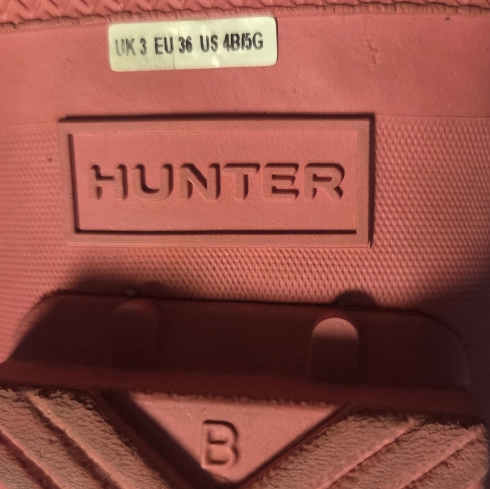 *Rare* Hunter X Disney Collab Rubber Rain Boots Pink Mary Poppins EU 36 / US 5 - Picture 2 of 11